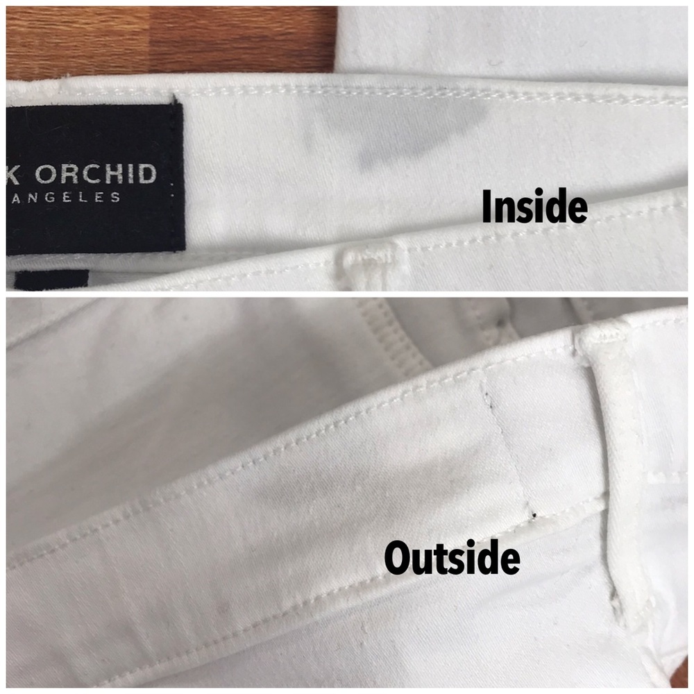 LOOK 👀 Black Orchid Miranda Off Step High Rise Skinny - Picture 8 of 12